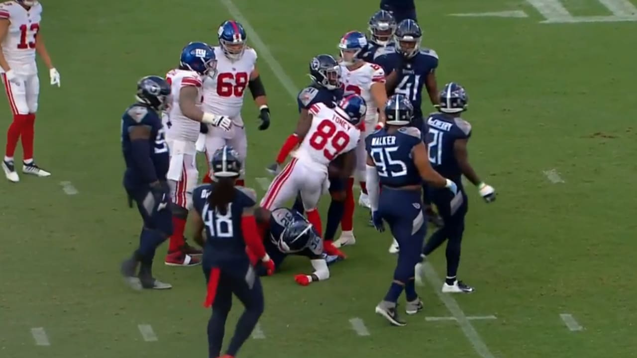 Tennessee Titans vs. New York Giants  Week 1 2022 Game Highlights 