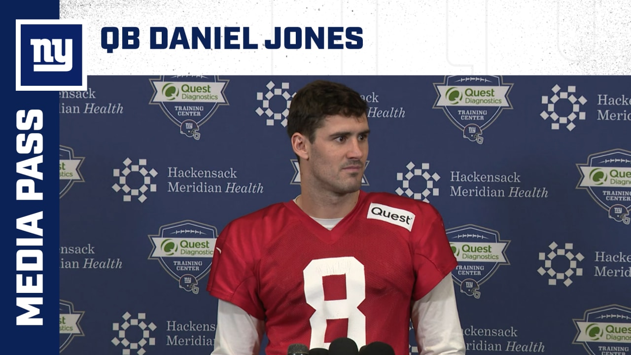 QB Daniel Jones on preparing for first playoff game