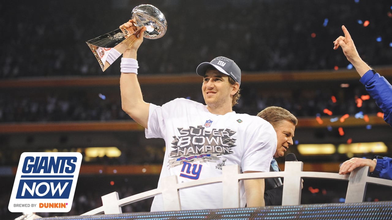 Eli Manning is named Super Bowl MVP