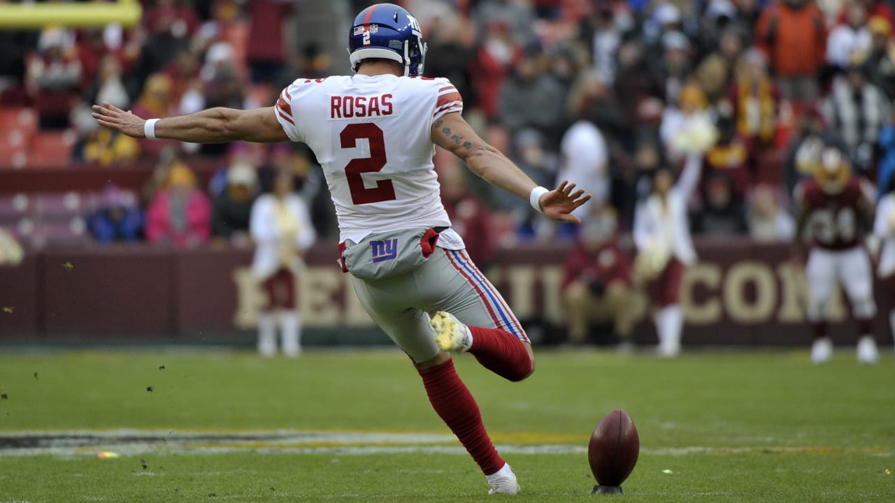 Giants resign Pro Bowl kicker Aldrick Rosas