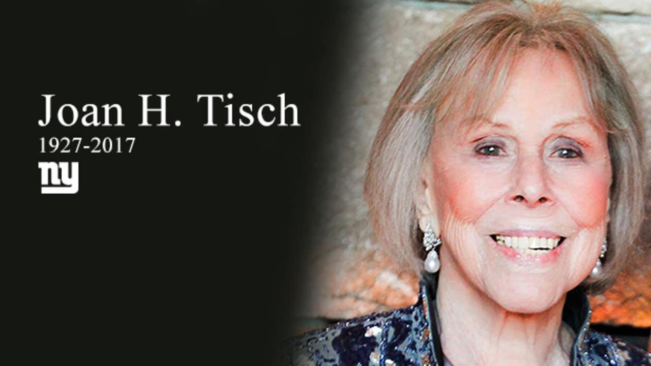 Giants remember Joan Tisch (1927-2017), matriarch of Tisch family