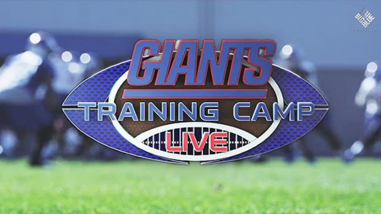 Watch Giants Training Camp Live at 6 PM ET