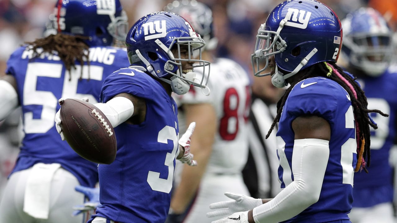 Photos: Giants Vs. Texans From The Sidelines