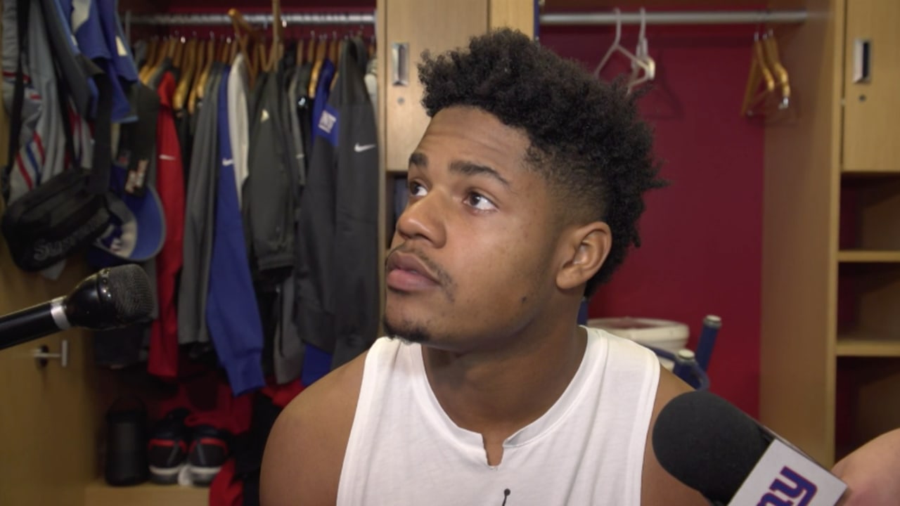 Sterling Shepard discusses Giants playmakers