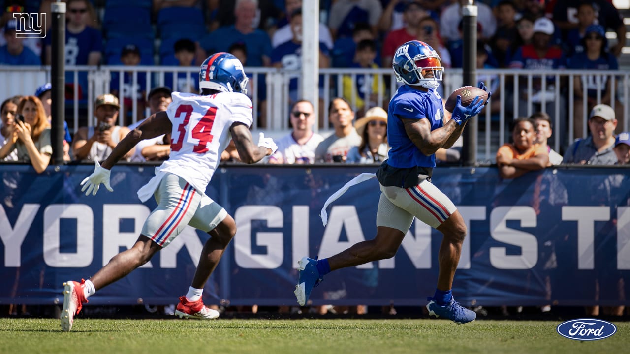 Sterling Shepard grateful to be back on the field