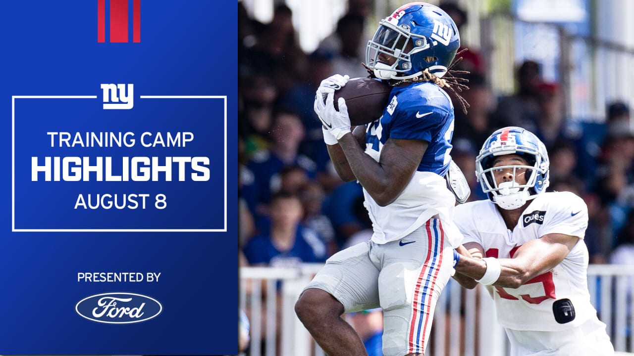 Giants-Lions Joint Training Camp Practice Day 2 HIGHLIGHTS!