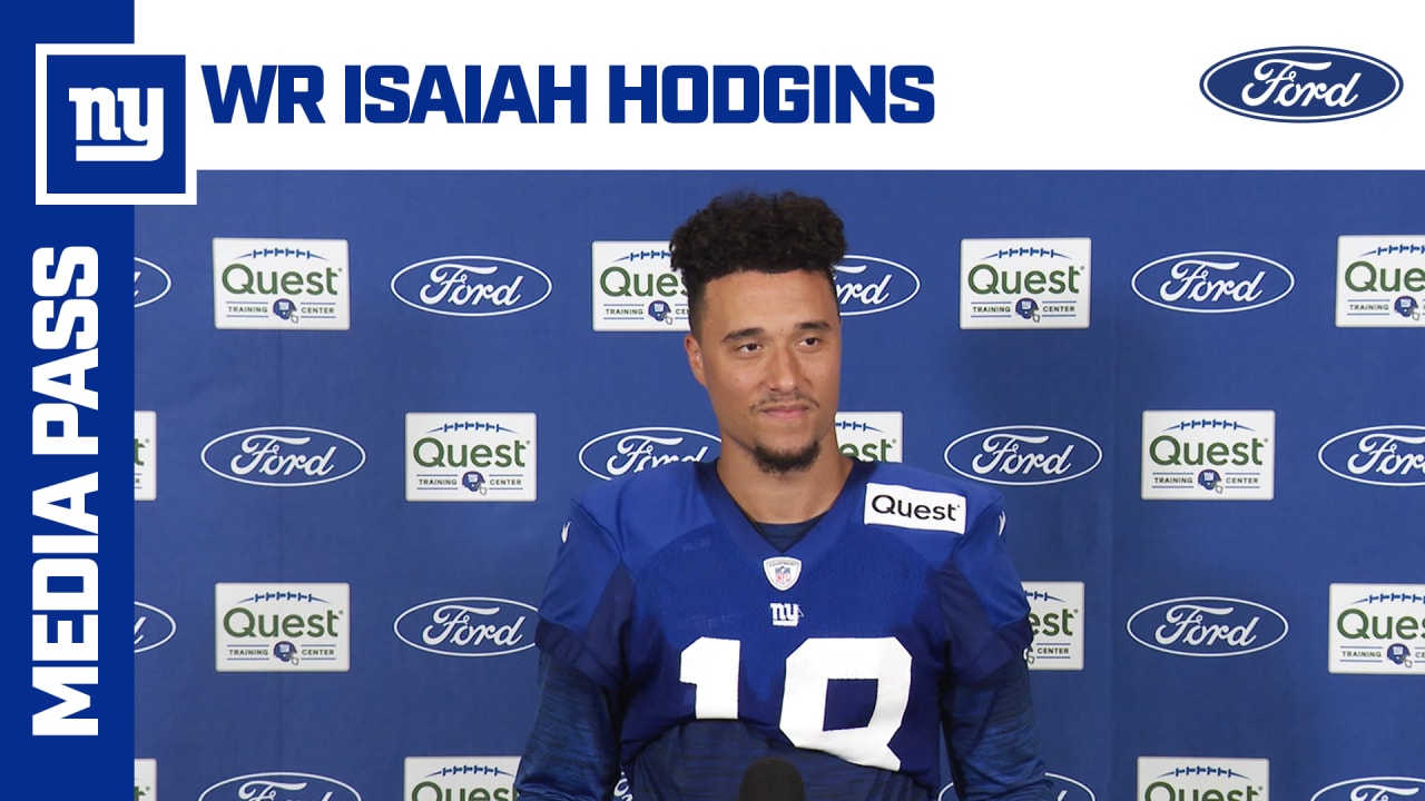 Isaiah Hodgins Daniel Jones 'put a lot of the league on notice last