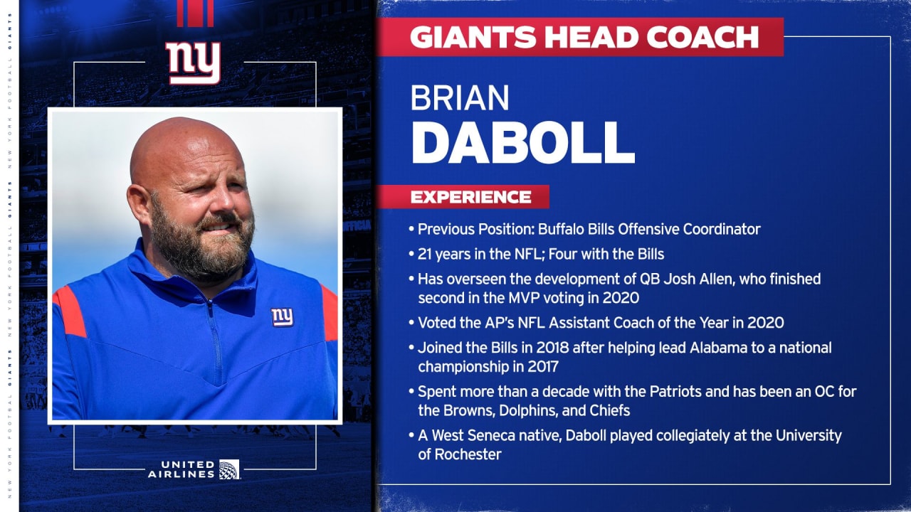 Brian Daboll hired as head coach by New York Giants - Big Blue View