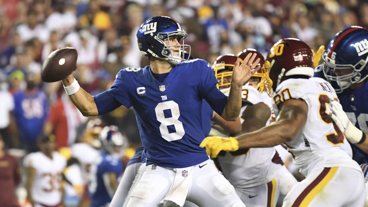 Giants lose back-and-forth rivalry game to Washington