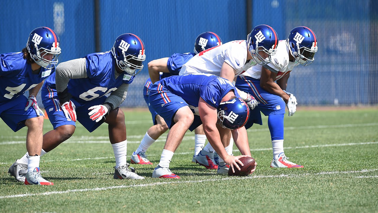 Giants Rookie MiniCamp Practice Report