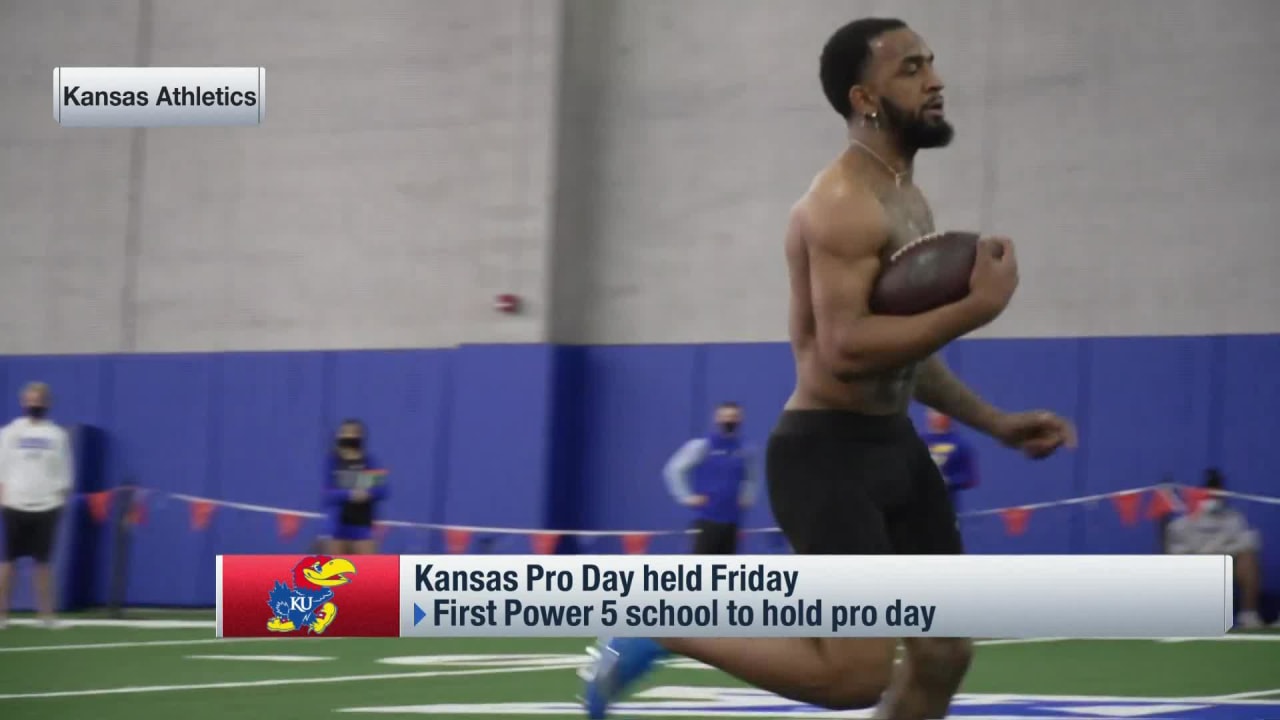 RB Pooka Williams Jr. runs speedy 40yard dash at Kansas pro day