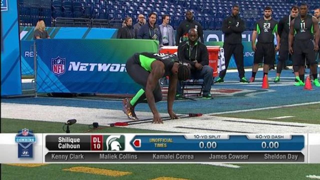 Shilique Calhoun 40-yard dash