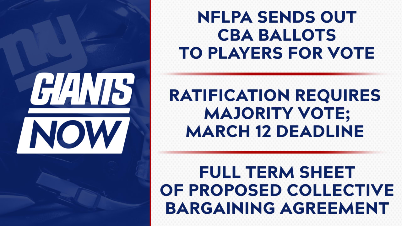 Nflpa Sends Out Cba Ballots To Players With March 12 Deadline