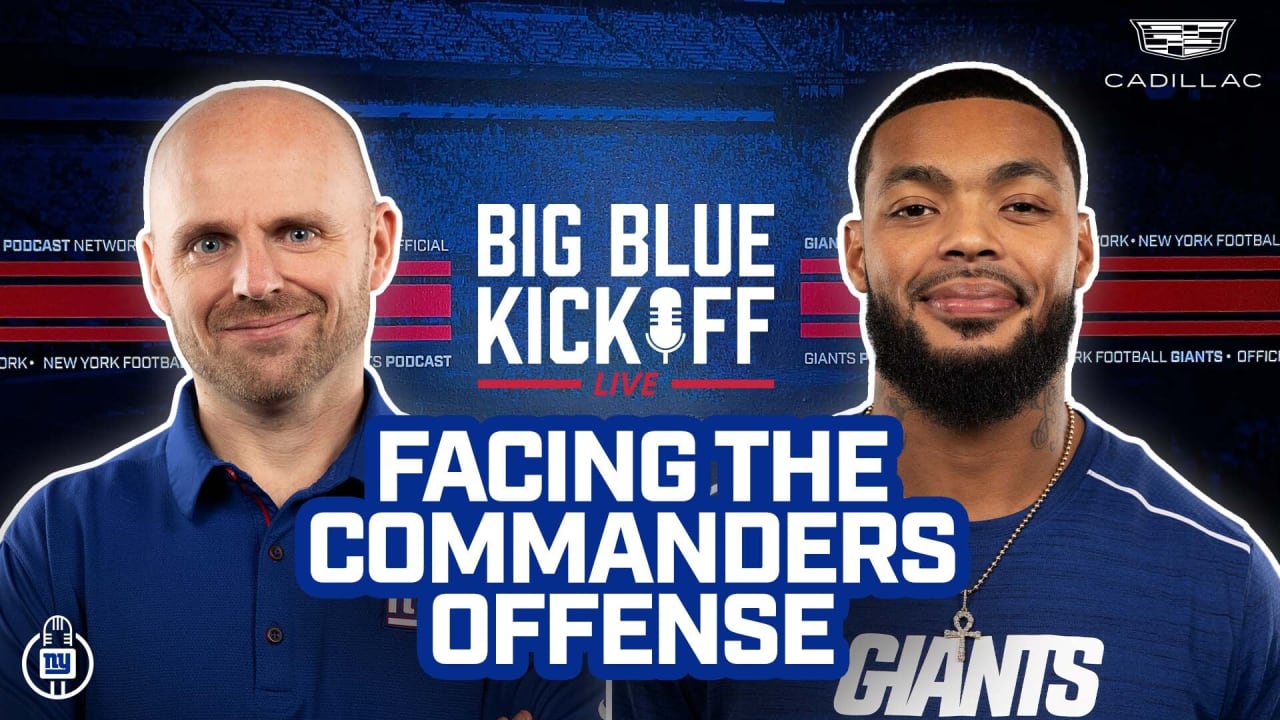 Big Blue Kickoff Live 10/19 | Facing the Commanders Offense