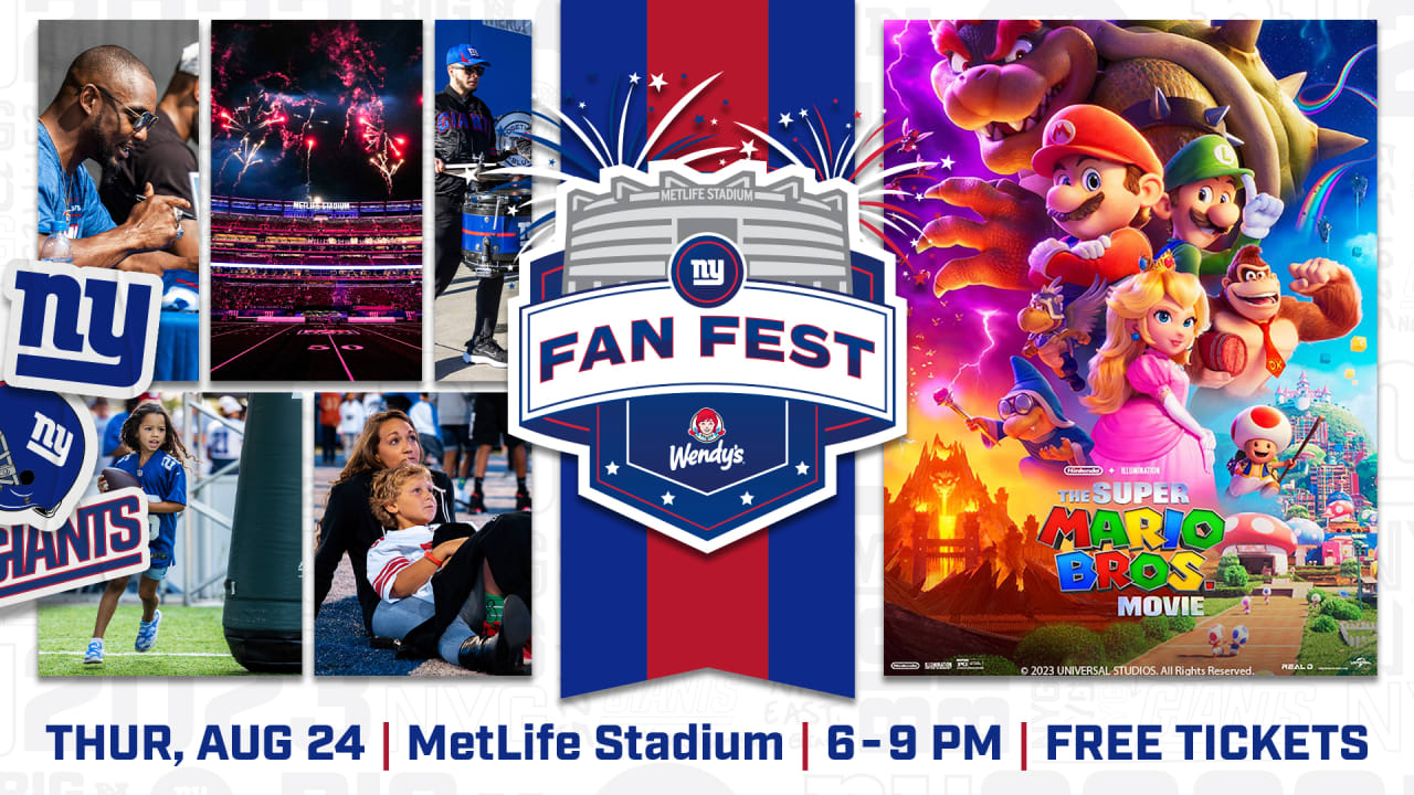 Giants Fan Fest returns Aug. 24th free tickets available now BVM Sports