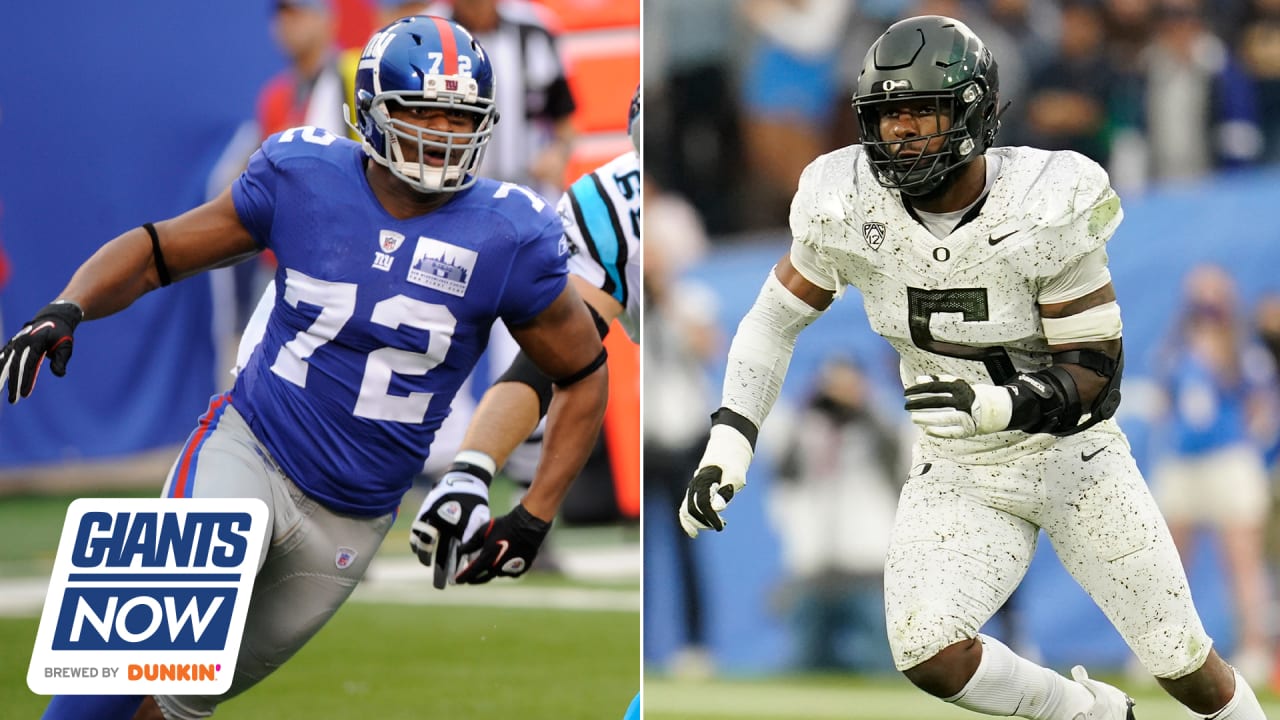 Osi Umenyiora rushes to defend Justin Tuck 