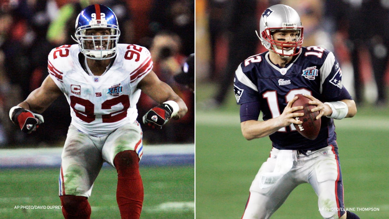 Michael Strahan looks back at SB XLII victory over Tom Brady, Patriots