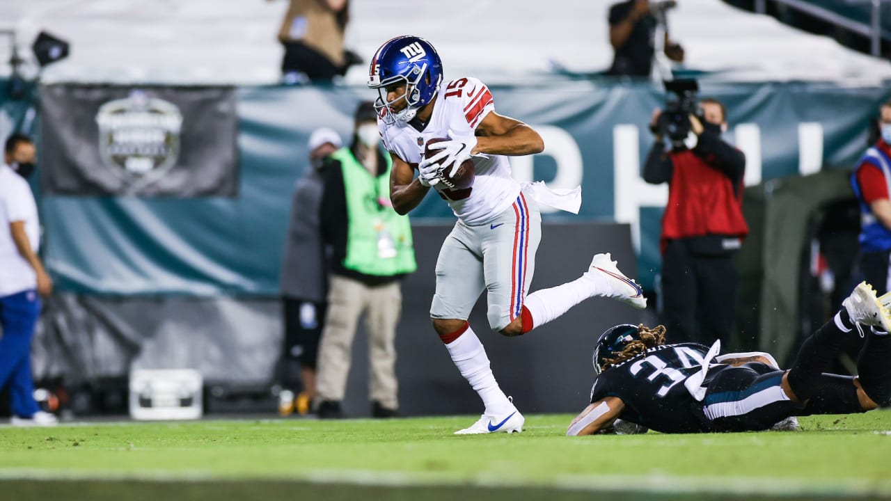 Giants QB Daniel Jones sprints to memorable 80-yard stumble