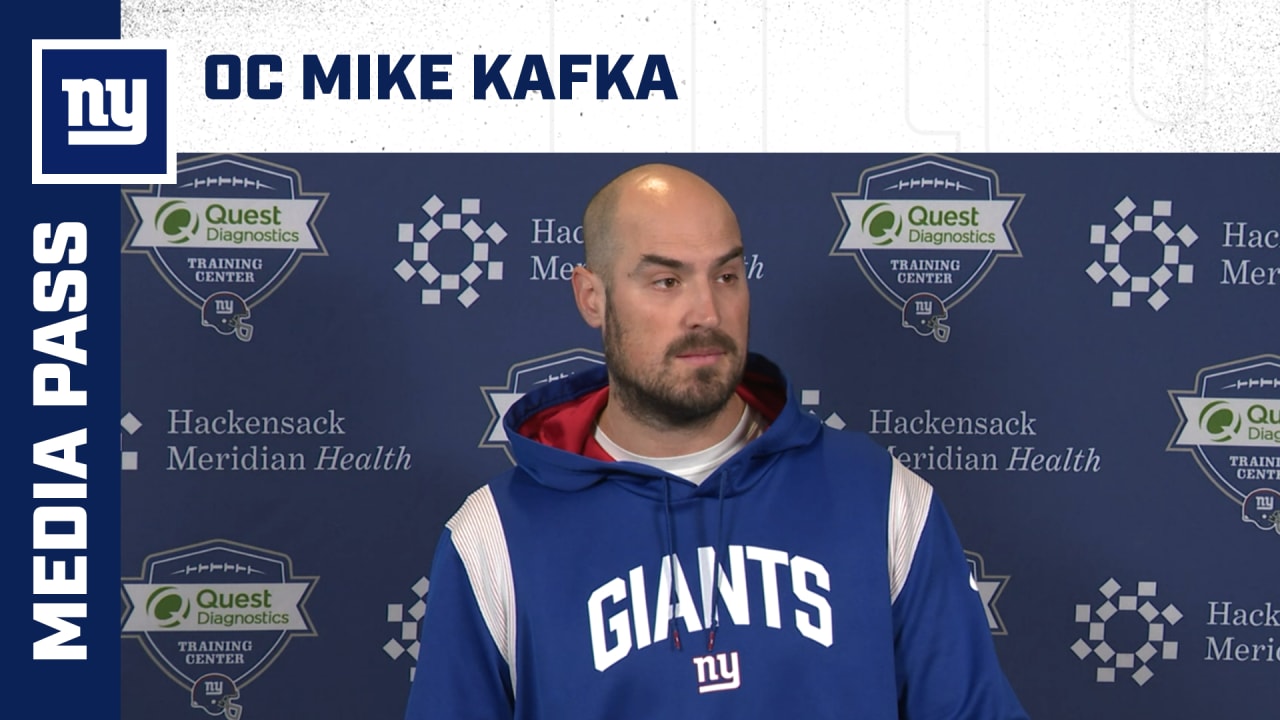 Giants' OC Mike Kafka downplays big day passing vs. Minnesota