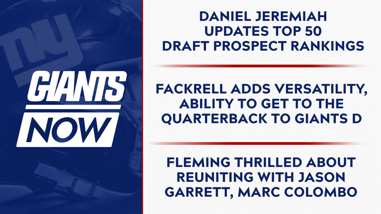 Top 50: Daniel Jeremiah's draft prospect rankings