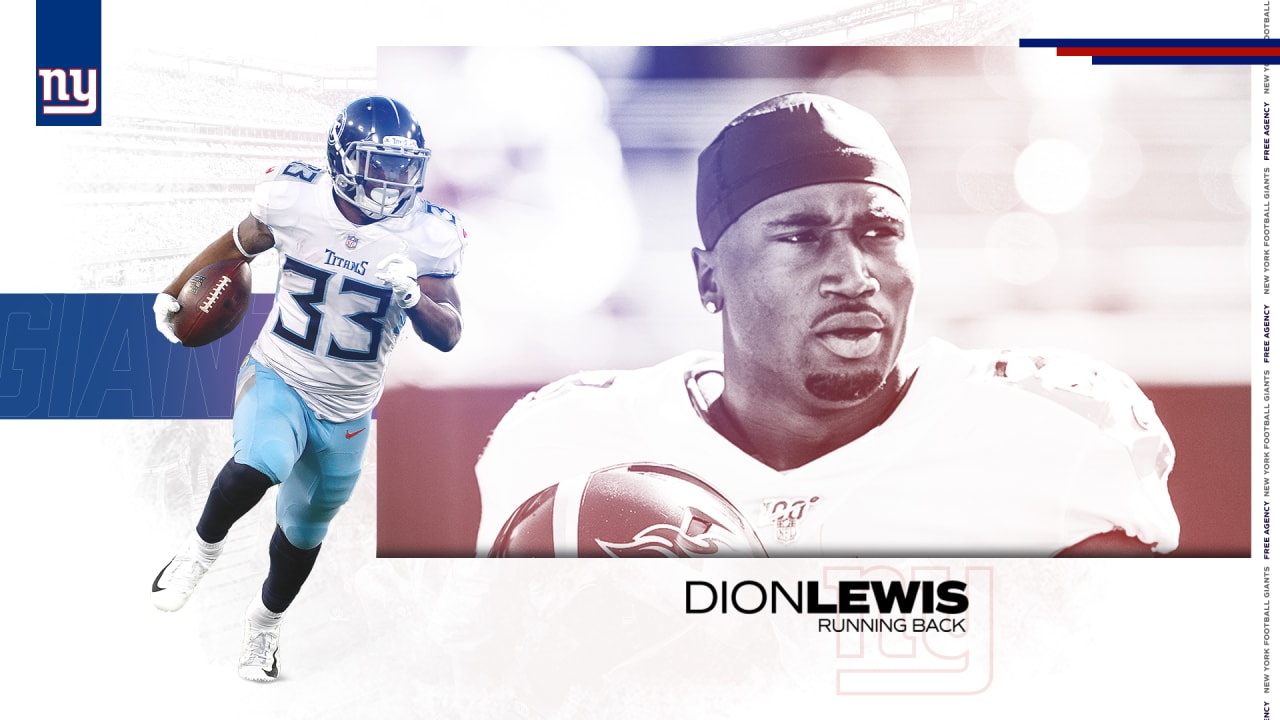 Dion Lewis signs with the New York Giants - Fake Teams