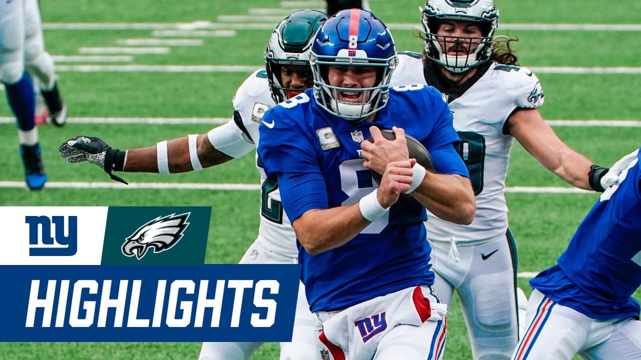 Highlights Giants 27, Eagles 17