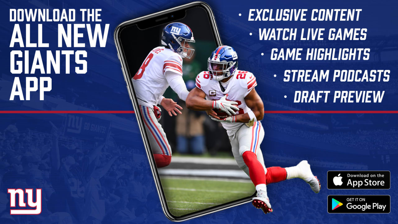 Download the All-New Giants Mobile App