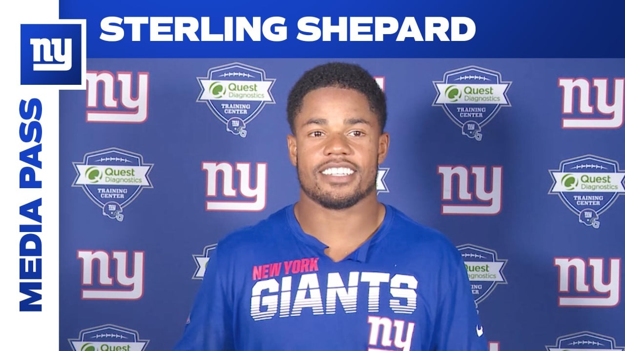 WR Sterling Shepard on skill position players returning to practice