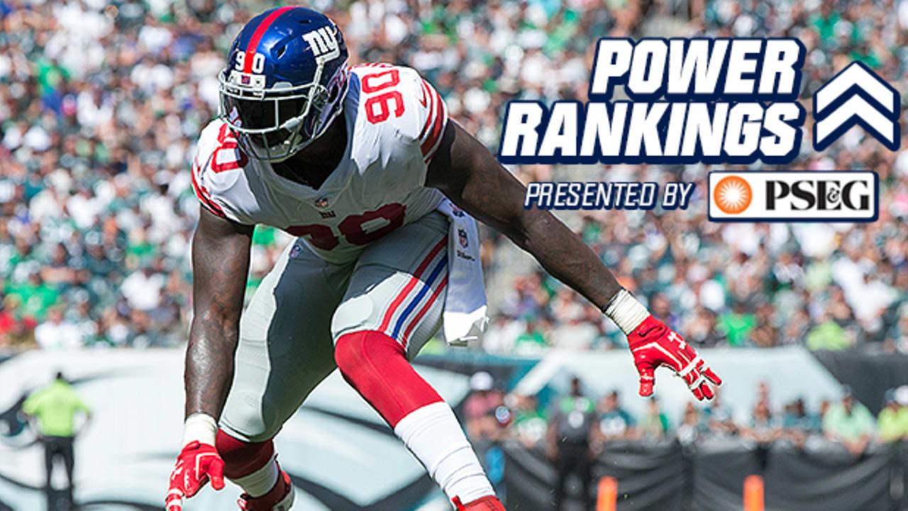 Where do Giants rank in latest Power Rankings?