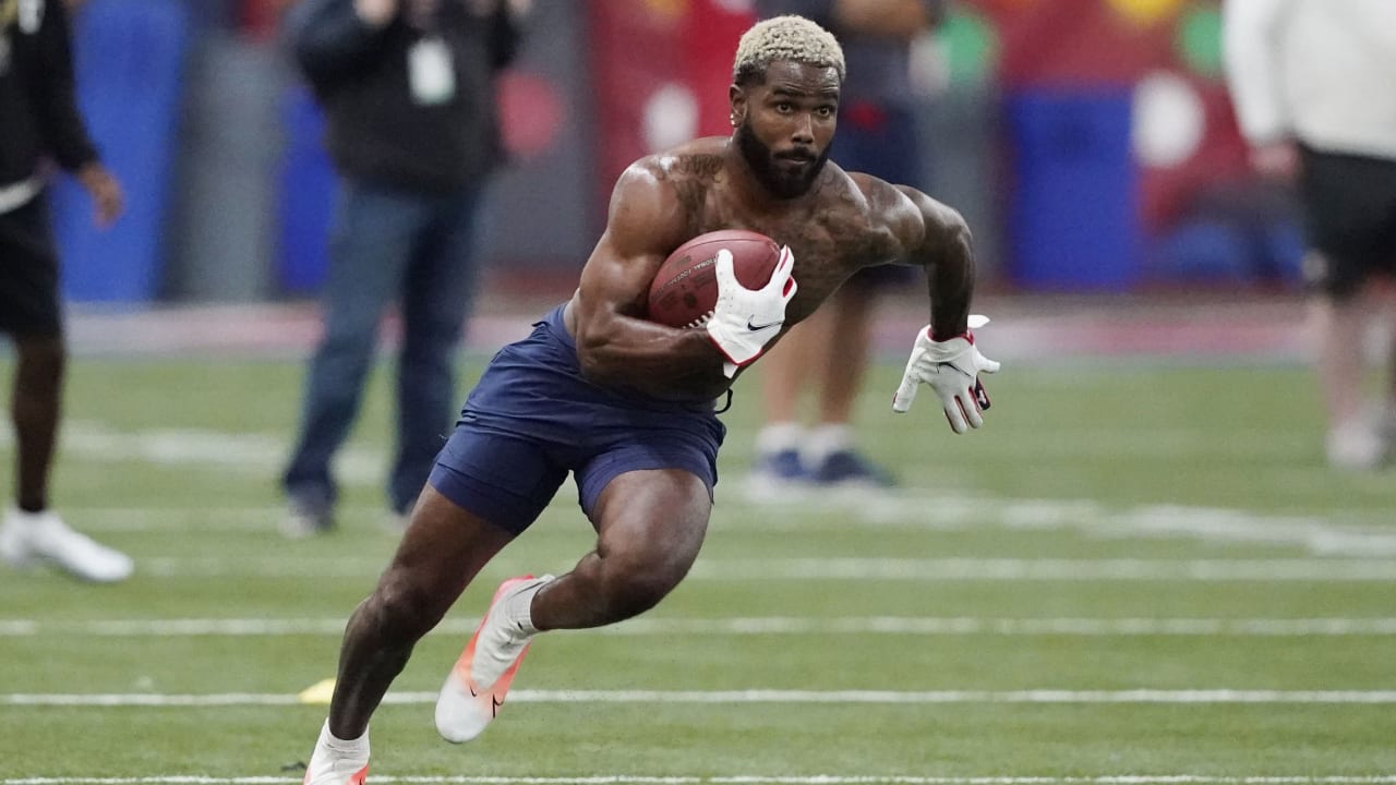 PFF] WR Elijah Moore Pro Day. He's going to be another Ole Miss WR sleeper.  A lot of teams going to regret passing on him. AB 2.0 : r/miamidolphins