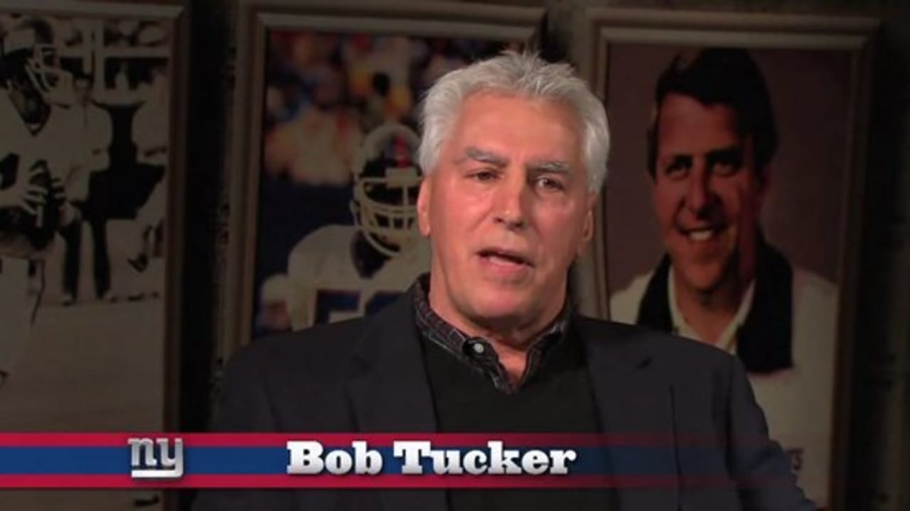 BOB TUCKER  Giants football, New york giants football, Ny giants