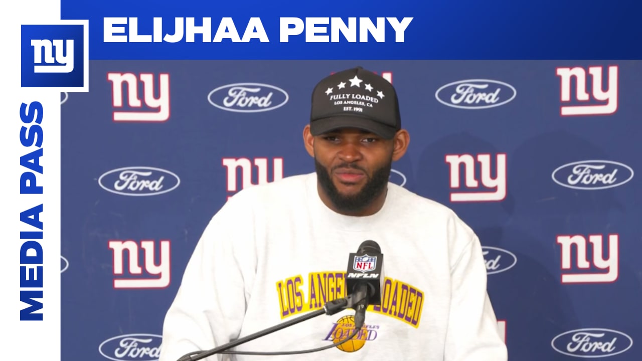 Giants FB Eli Penny leads protest in California