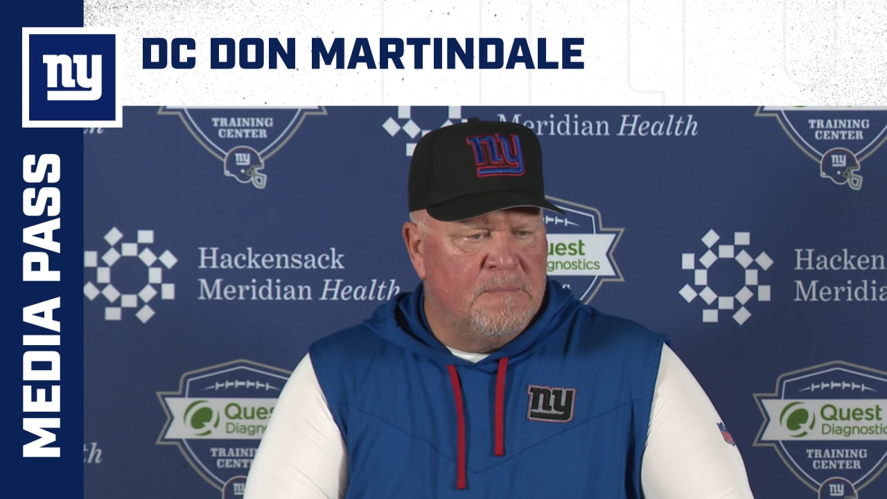 Giants DC Don Martindale 'not built' to play it safe