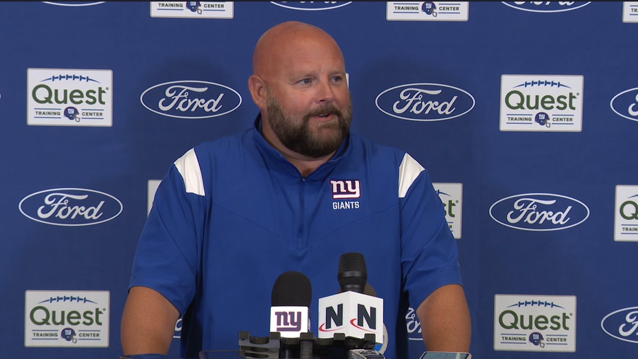 Giants' Brian Daboll, Thomas McGaughey on good terms after death stare