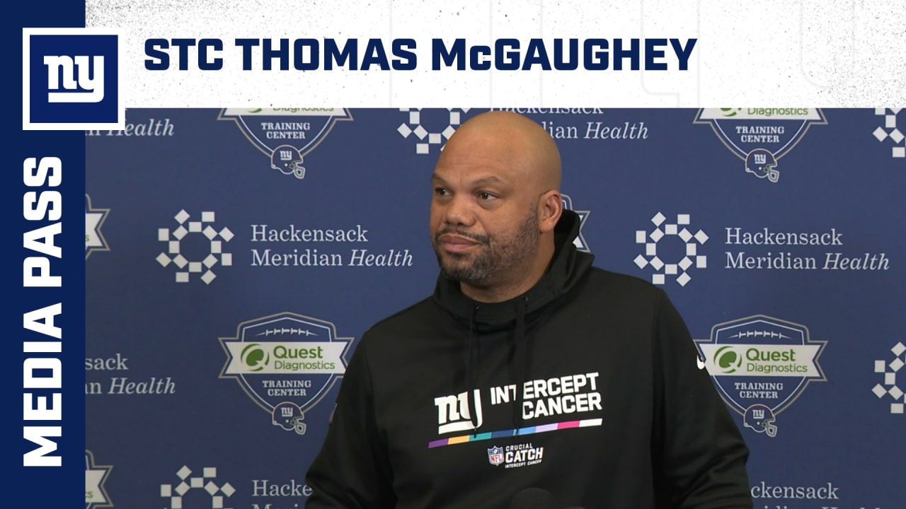 Giants' Brian Daboll, Thomas McGaughey on good terms after death stare