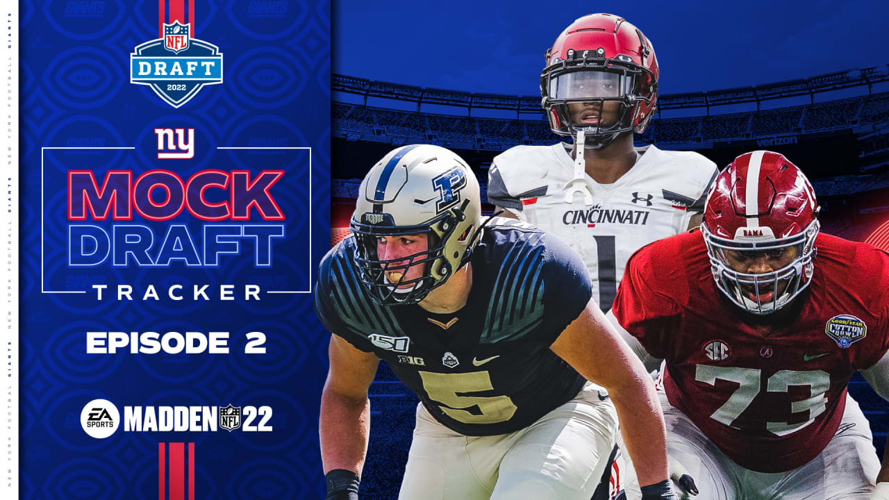 Mock Draft Tracker Episode 2: Expert Picks For Giants