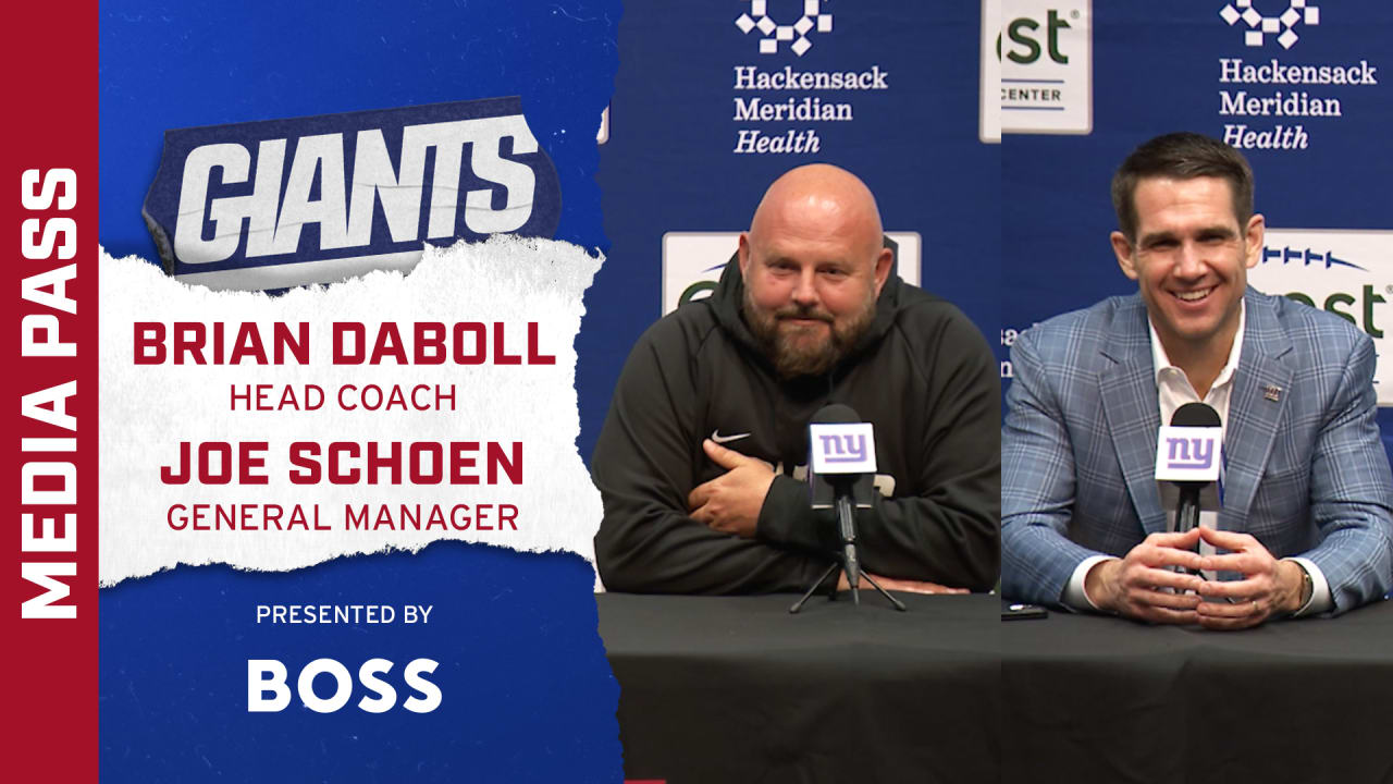 Giants rebuild with GM Joe Schoen and coach Brian Daboll