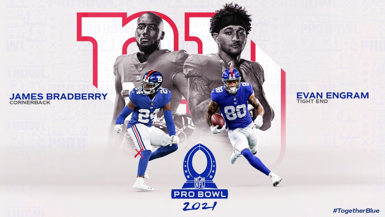 Giants' James Bradberry, Evan Engram make 2021 Pro Bowl team