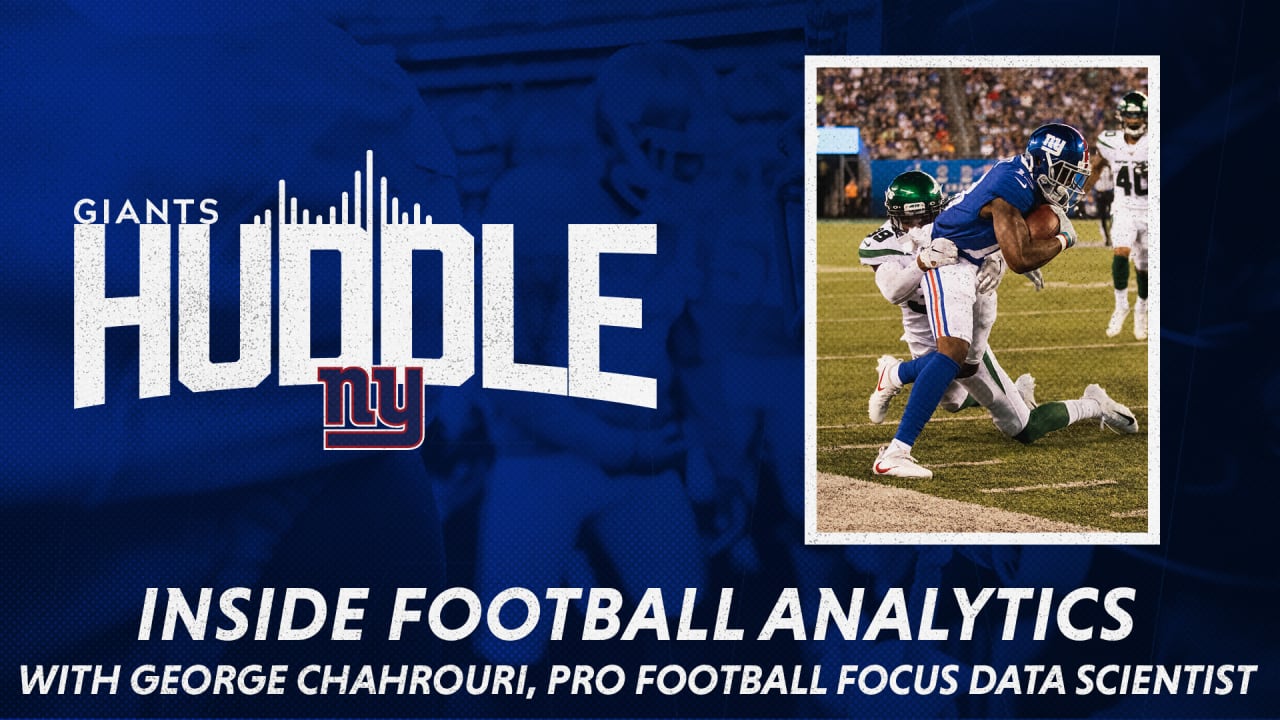 Giants Huddle  Inside Football Analytics