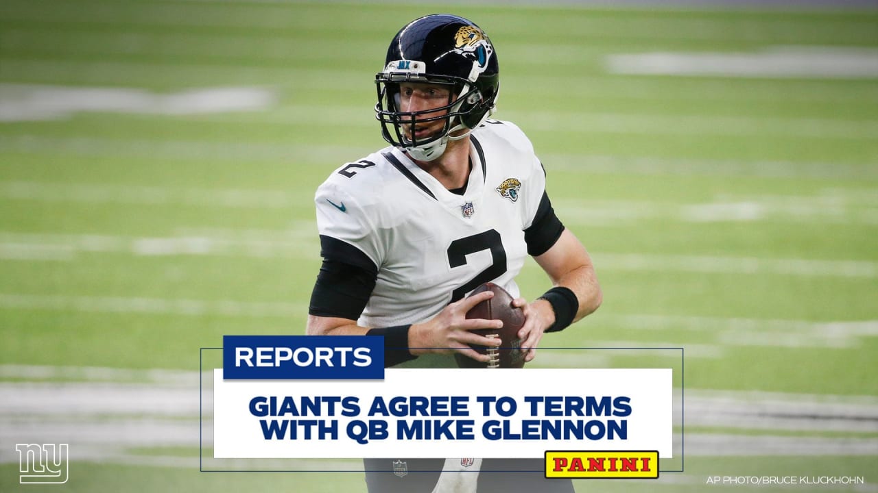 Giants agree to QB terms Mike Glennon