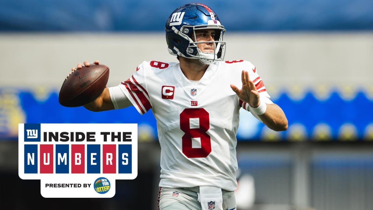 Inside the Numbers Comparing Daniel Jones' first 16 starts to past(02)