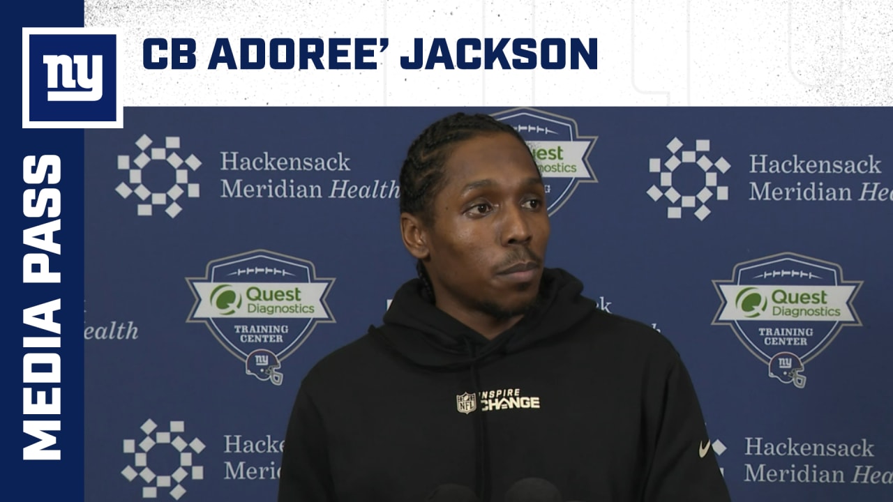 \ud83d\udcf8 Photos: Giants CB Adoree' Jackson