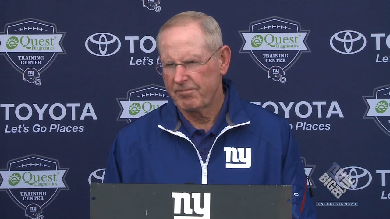 Coach Tom Coughlin On Preseason Injuries