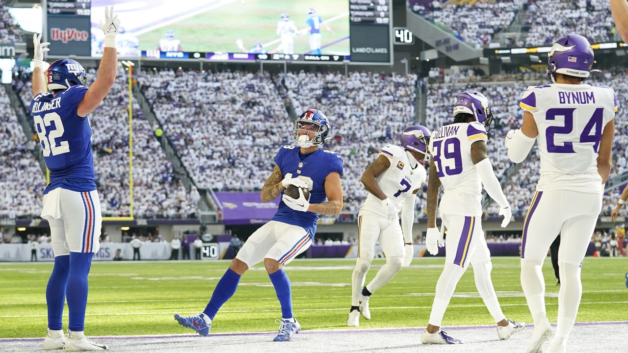 Giants at Vikings: Stats and analytics from the Giants' 27-24 loss