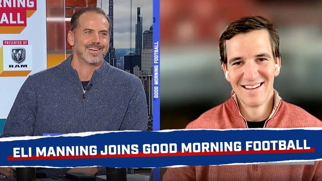 Eli Manning wakes up with 'Good Morning Football'
