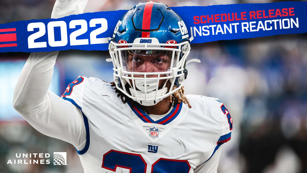 INSTANT REACTION: Giants 2023 Schedule