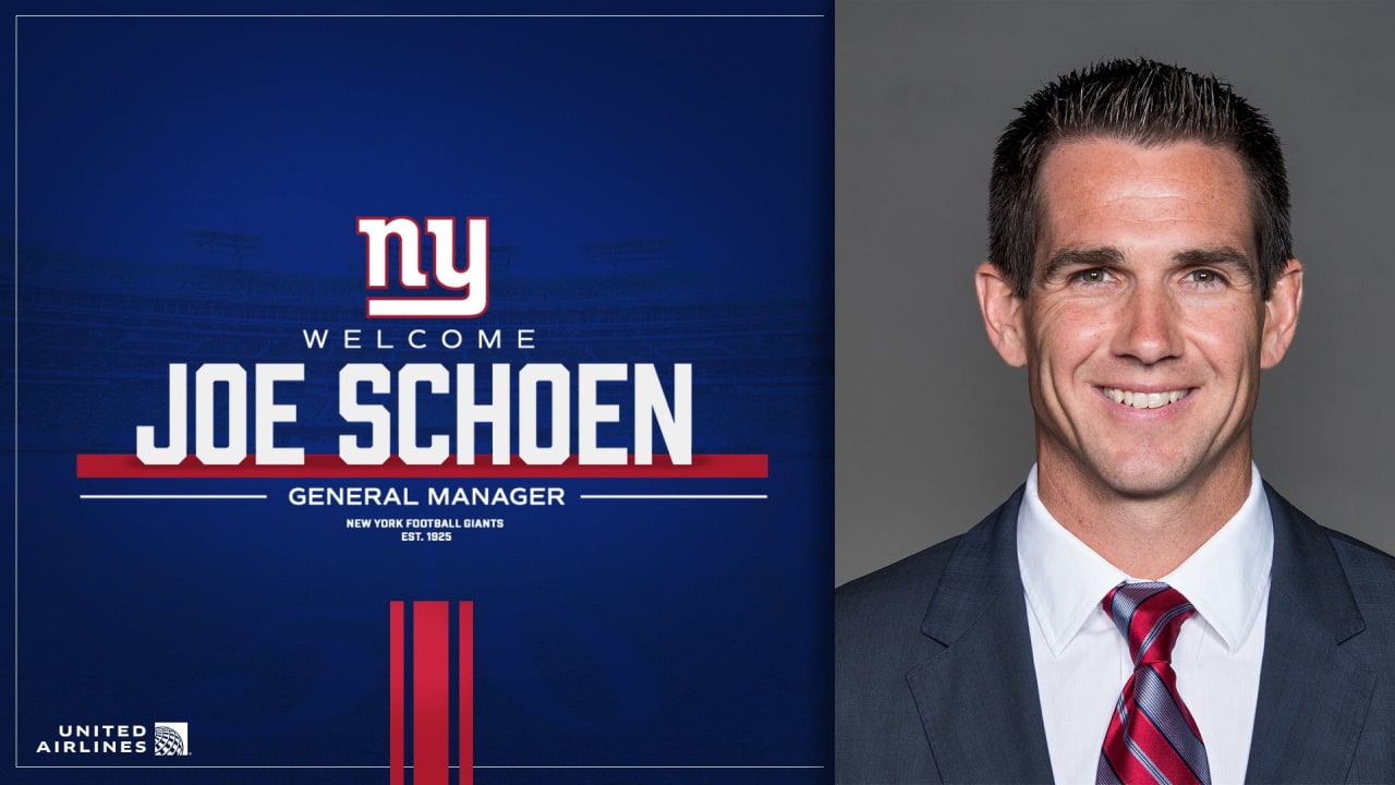 Giants hire Joe Schoen as general manager