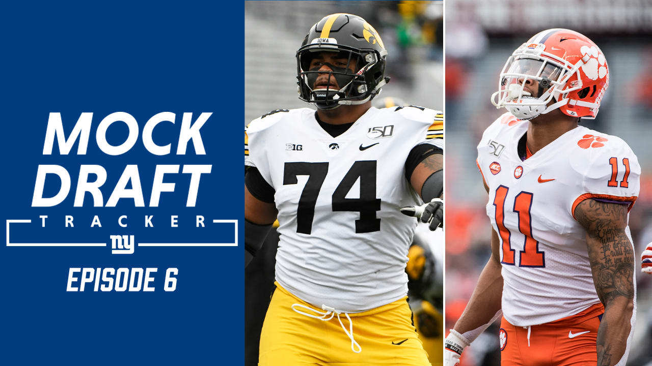 Mock Draft Tracker: Daniel Jeremiah and other experts update picks for  Giants