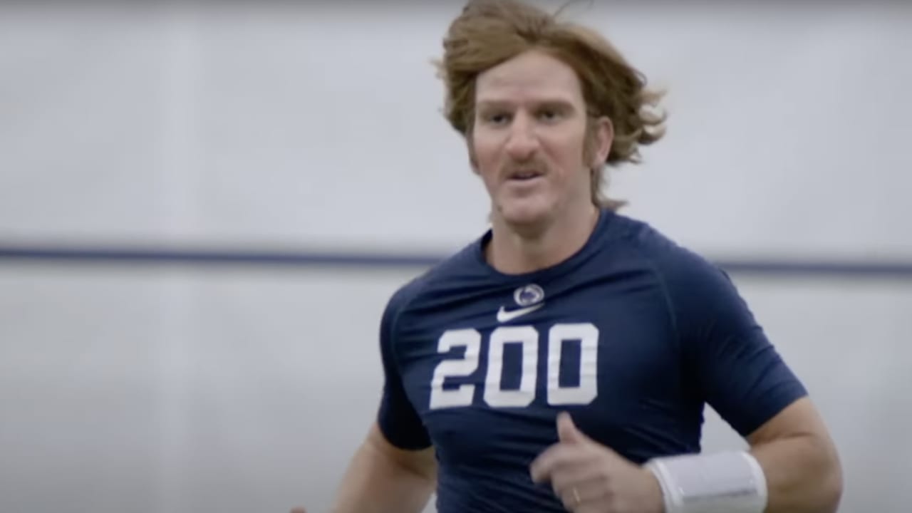 VIDEO: Eli Manning Tries Out for Penn State Football As 'Chad Powers'