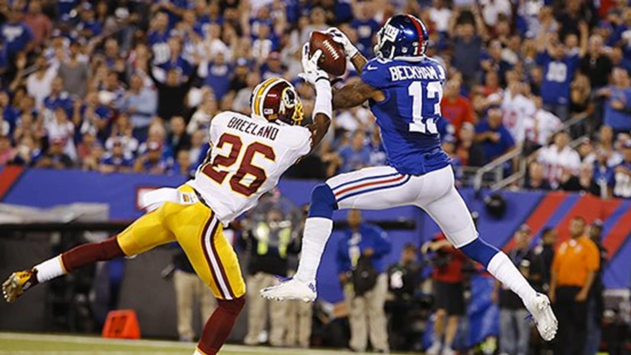 Eli Manning Finds Odell Beckham Jr. For A 30-yard TD